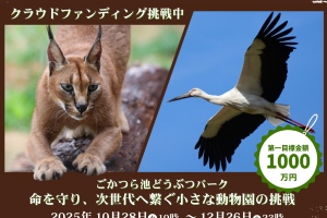 ごかつら池どうぶつパーク　クラウドファンディングのご案内